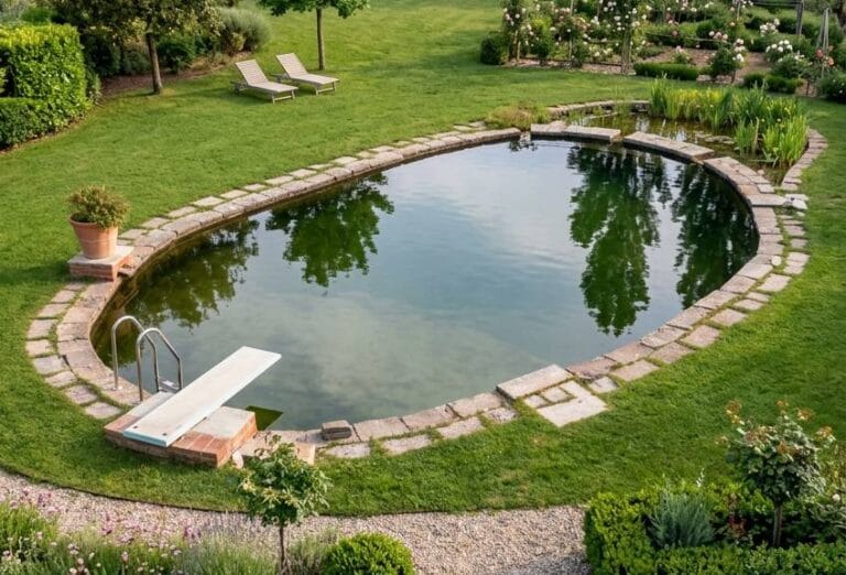 Piscina naturale della struttura